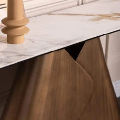 Glass House Caldo Bronze Ceramic Console Table -Housing Units Shop 4e6c3fbdf4f314fb28a49342f7da9981