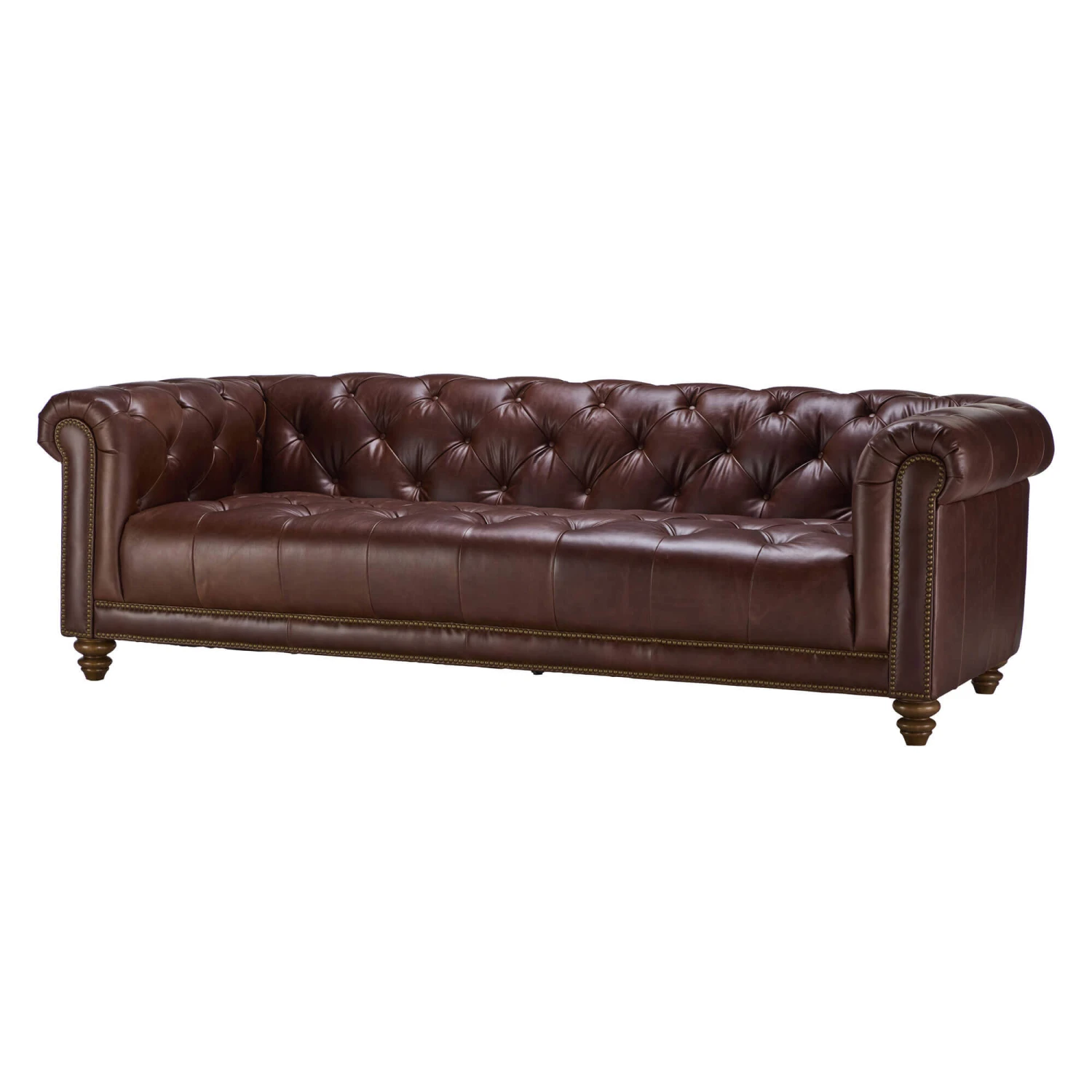 Wentworth Kodak Clove Brown Leather Maxi Sofa 5 Wentworth Kodak Clove Brown Leather Maxi Sofa - Image 3