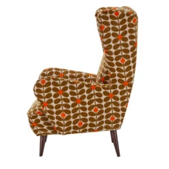 Orla Kiely Alma Sixties Stem Fawn Patterned Fabric Accent Armchair -Housing Units Shop 5107f90f6777cf1b3eee22086d8e4835 1