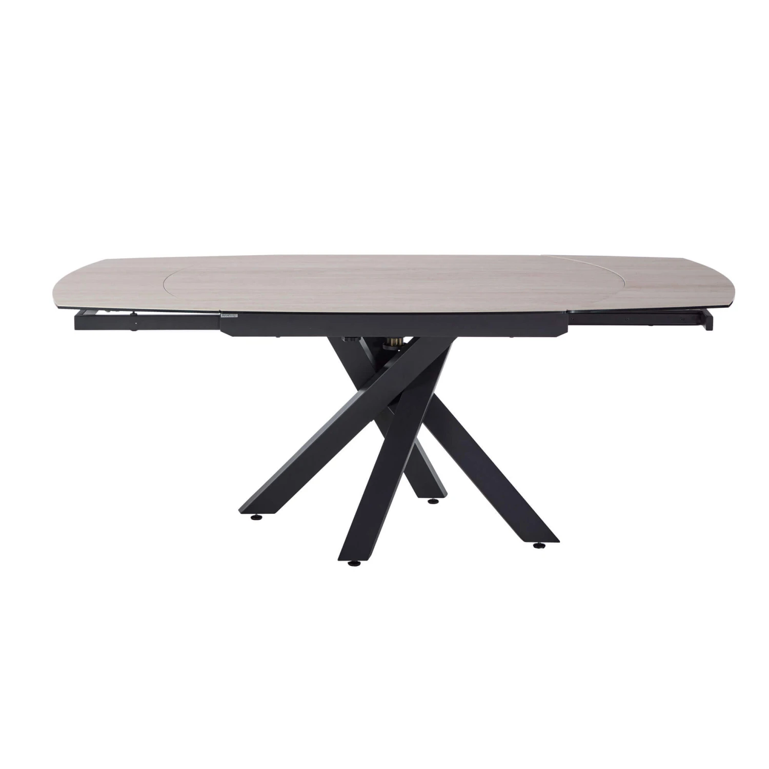 Alberto Travertine Effect 190cm Extending Dining Table 4 Alberto Travertine Effect 190cm Extending Dining Table - Image 2