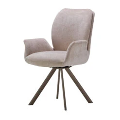 Priama Ceramic Dining Table With 6 Rosina Fabric Dining Chairs -Housing Units Shop 52ae8717593fda1ef7784dabf5caa344