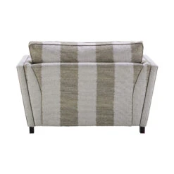 Parker Knoll Harlow Stripe Moss Green Fabric Snuggler Sofa -Housing Units Shop 537d049e0d6525b29e0a94e8a6a5806d