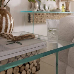 Naturalis Wood And Glass Side Table -Housing Units Shop 541bd9083e6debd7f4d0dcf653e13acf