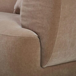 Serenity Brown Fabric Corner Sofa -Housing Units Shop 549b2bb5db08472de1395667acedb9ef