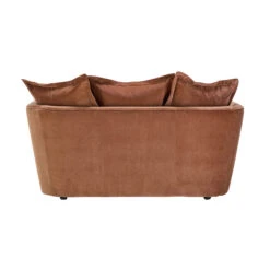 Nomad Dusk Apricot Fabric Snuggler Sofa -Housing Units Shop 56522e24506eda27e7d50cfd7bc32ecb