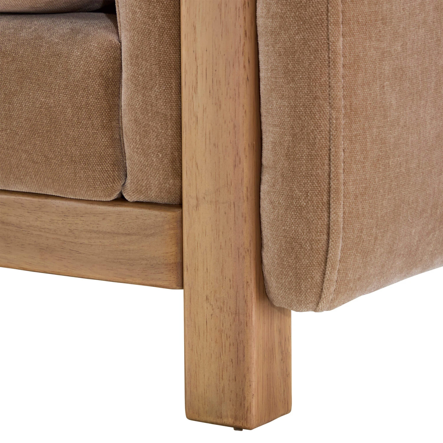 Leila Fawn Fabric Loveseat 10 Leila Fawn Fabric Loveseat - Image 8