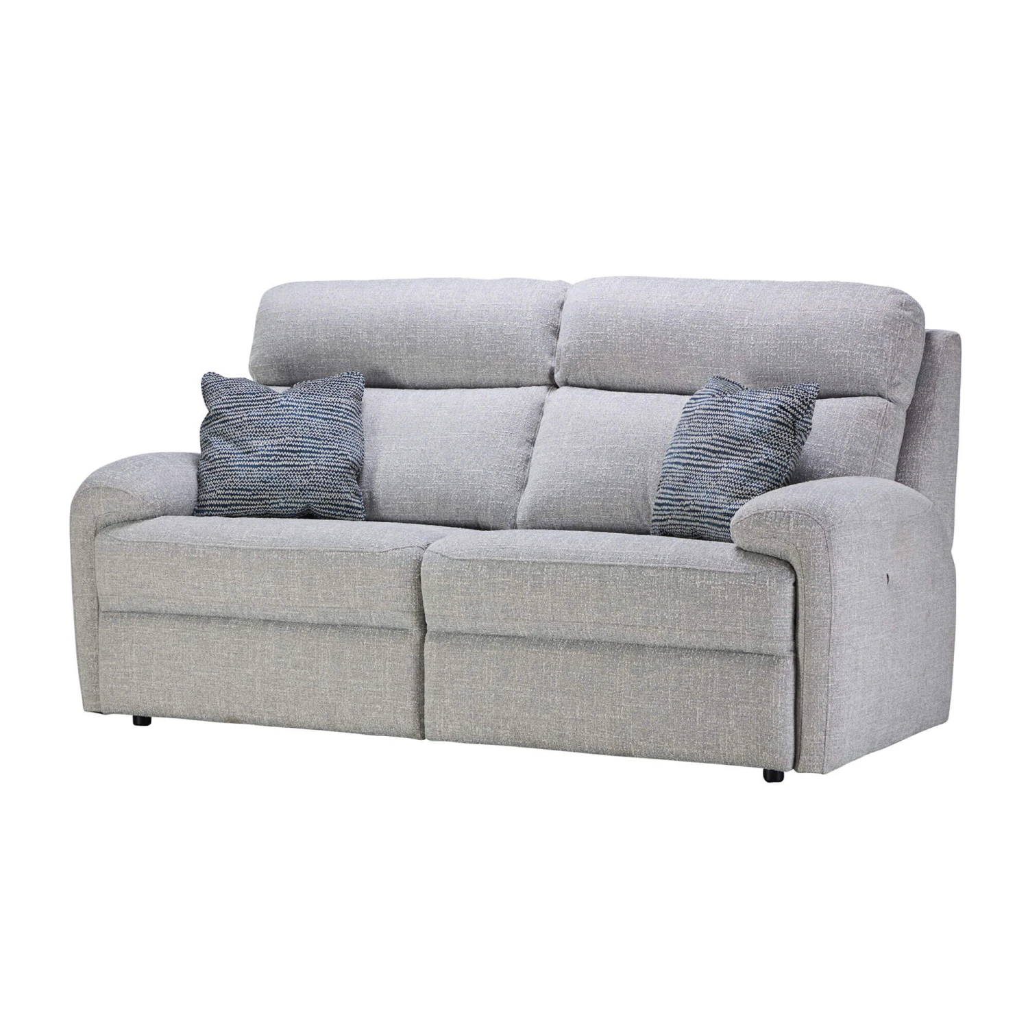 G Plan Hardy Grey Fabric Heated 3 Seater Fixed Sofa 4 G Plan Hardy Grey Fabric Heated 3 Seater Fixed Sofa - Image 2