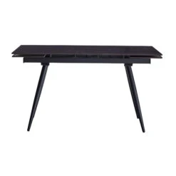 Nero Black & Bronze Extending Sintered Stone Dining Table -Housing Units Shop 56ffd21bcce6c17884f8c65470bf6531