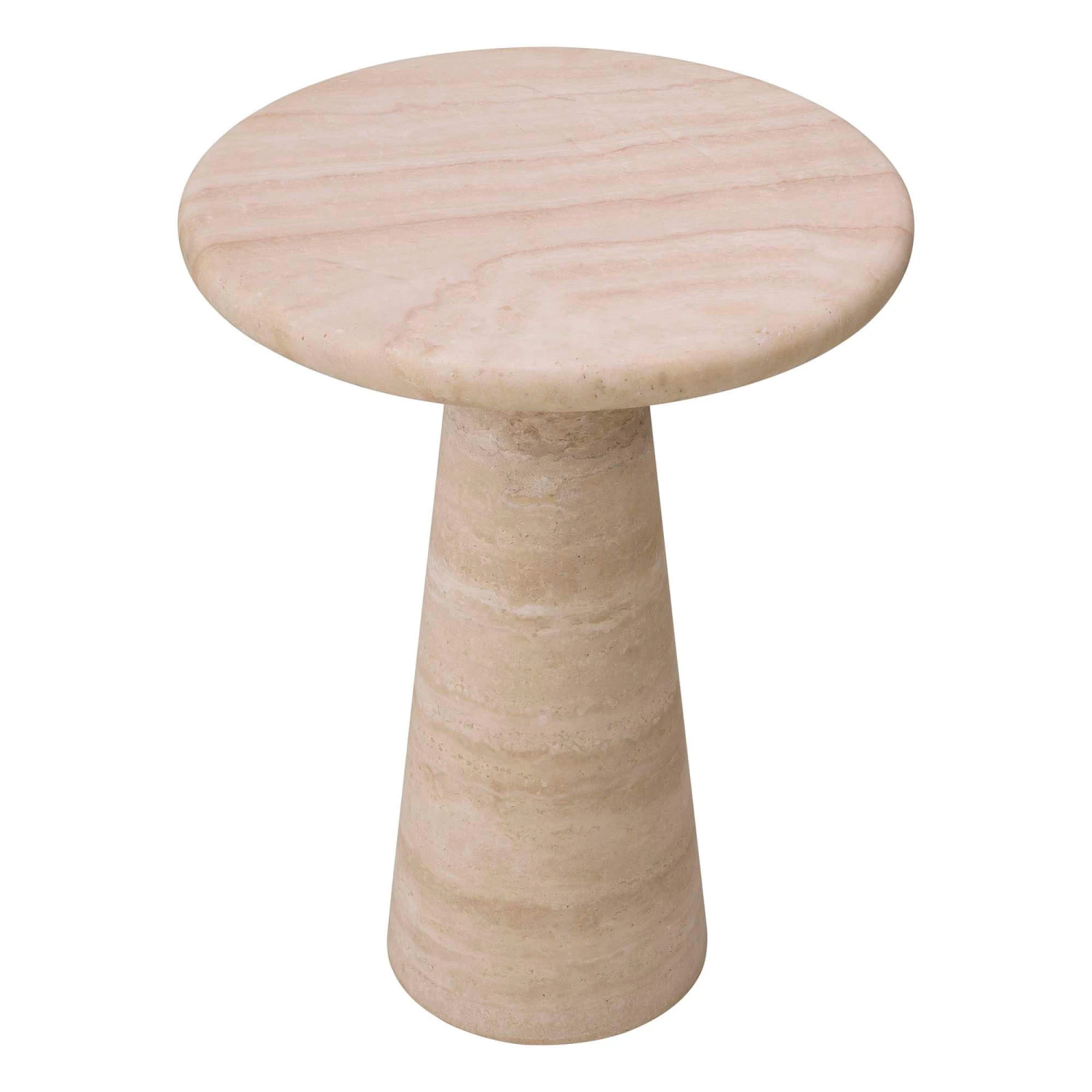 Eichholtz Adriana Large Travertine Side Table 5 Eichholtz Adriana Large Travertine Side Table - Image 3