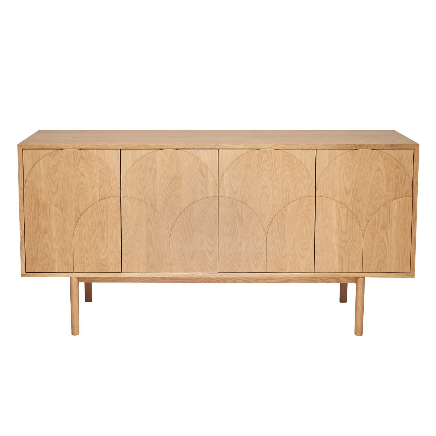 Ercol Amalfi Natural Oak 4 Door Sideboard 3 Ercol Amalfi Natural Oak 4 Door Sideboard