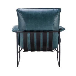 Manhattan Blue Leather Relaxa Lounge Chair -Housing Units Shop 5ad0e021120f437caa9dd8dd94fa2f75 1