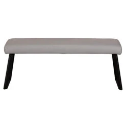 Deco Grey Faux Leather Low Dining Bench 8 Deco Grey Faux Leather Low Dining Bench -Housing Units Shop 5c7399be544718c90c7562dba6b148b9