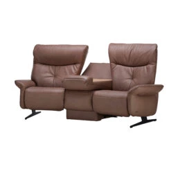 Himolla Loona Brown Leather 3 Seater Electric Recliner Sofa -Housing Units Shop 5d57b8aa947ae46c522478317da48835