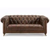 Balmoral Vintage Tabac Leather 3 Seater Sofa -Housing Units Shop 5de5d72a70f3fa535fe3c83acd44b9f4