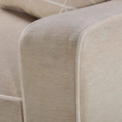 Haddon Como Egret Beige Fabric 3 Seater Sofa -Housing Units Shop 5ebb1ea7aeeb09892714eec34def00f5