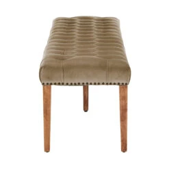 Jacob 200cm Taupe Velvet Straight Dining Bench -Housing Units Shop 5ef8326c0de8ff0aedf8c7ced52e830a