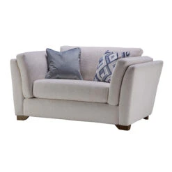 Julietta Mikah Daisy Cream Fabric Cuddler Sofa -Housing Units Shop 6027944facc18900f9a0ba43cc2762fd