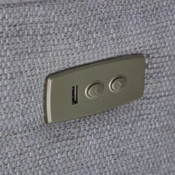 Houston Grey Fabric 3 Seater Power Recliner Sofa -Housing Units Shop 613060a6096ac891d5908fc4ca8a6a80