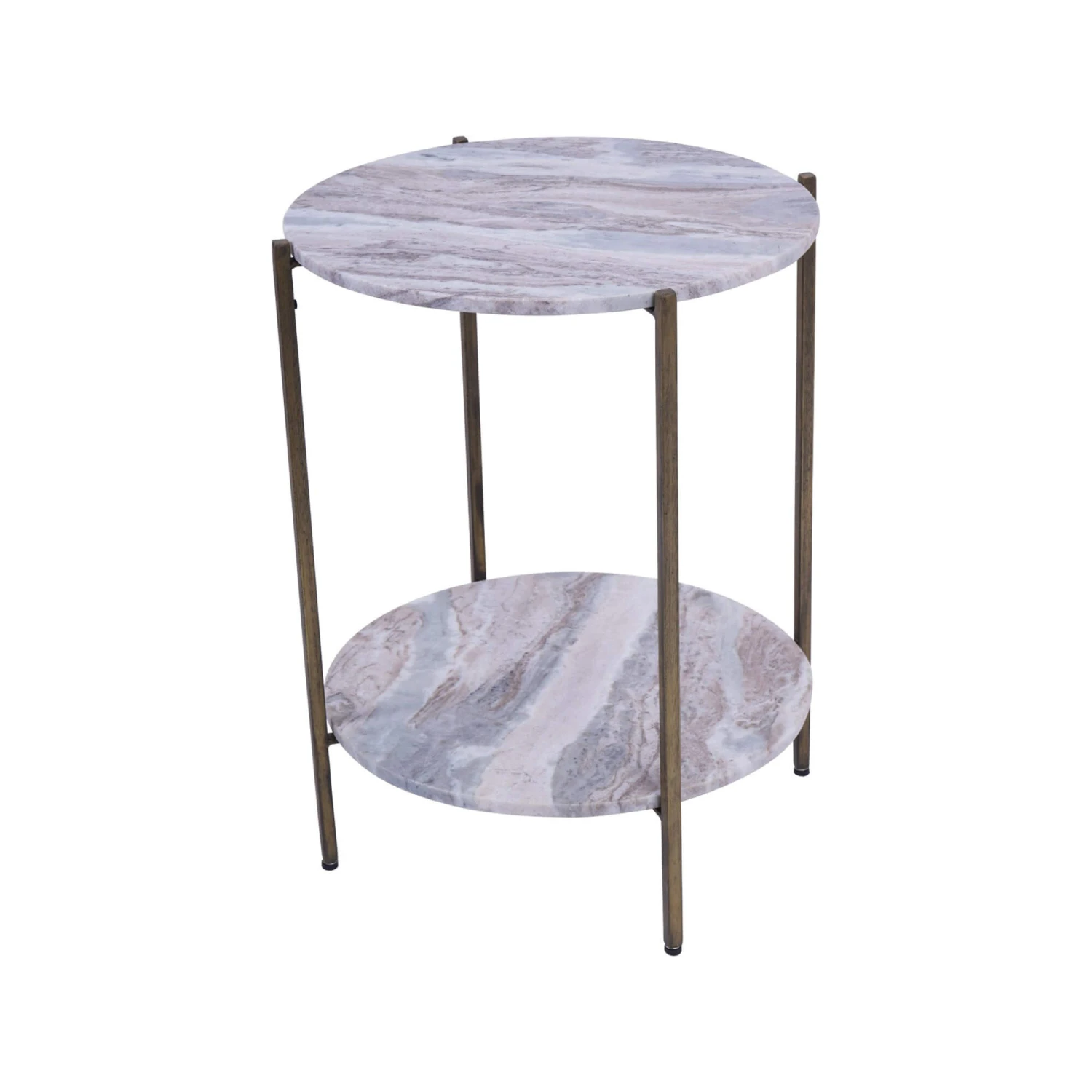 Libra Toronto Round Marble Side Table 4 Libra Toronto Round Marble Side Table - Image 2