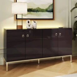 Frank Olsen Lyra Plum Black Large Sideboard