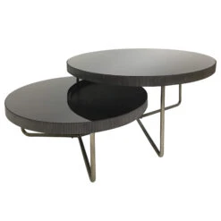Libra Knightsbridge Black Glass Nest Of 2 Coffee Tables -Housing Units Shop 625f055d53fa21cd89c628a5ee1be491