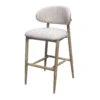Perlita Cream Fabric Bar Stool 1 Perlita Cream Fabric Bar Stool -Housing Units Shop 6328d11c957f0c9b7df10f1f2616327a