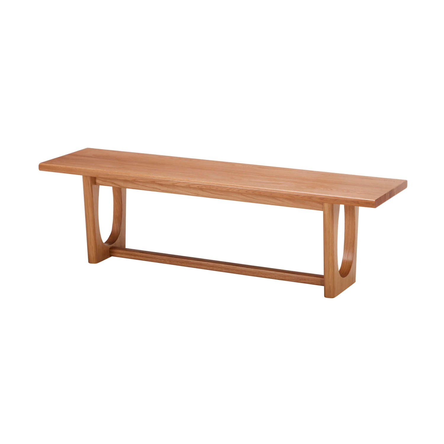 Arden 155cm Natural Oak Dining Bench 4 Arden 155cm Natural Oak Dining Bench - Image 2