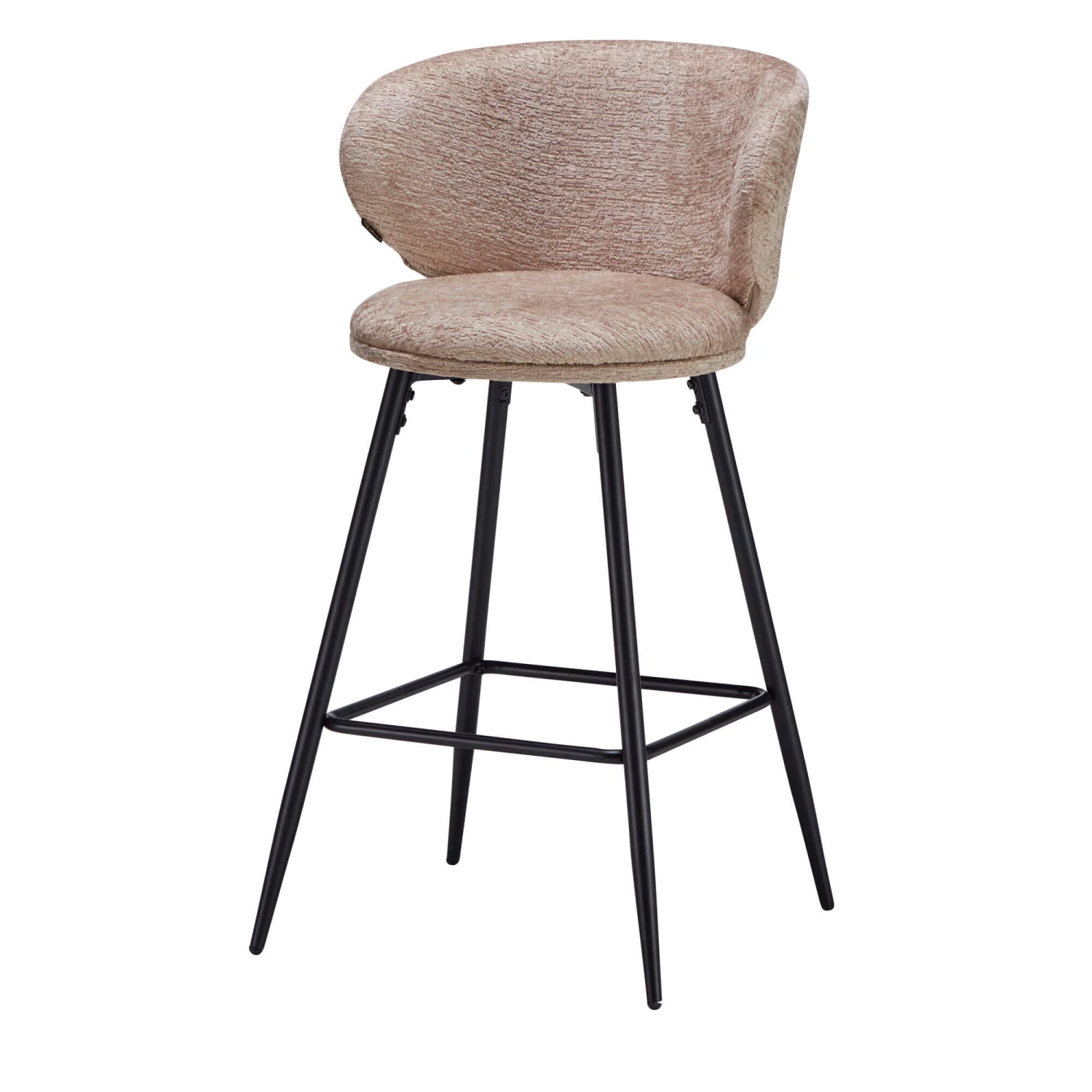 Richmond Interiors Mimi Desert Fabric Bar Stool 3 Richmond Interiors Mimi Desert Fabric Bar Stool