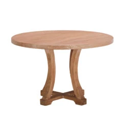 Linea 120cm Round Elm Wood Dining Table -Housing Units Shop 63d28a4025e210470eb87a9ab975acaa