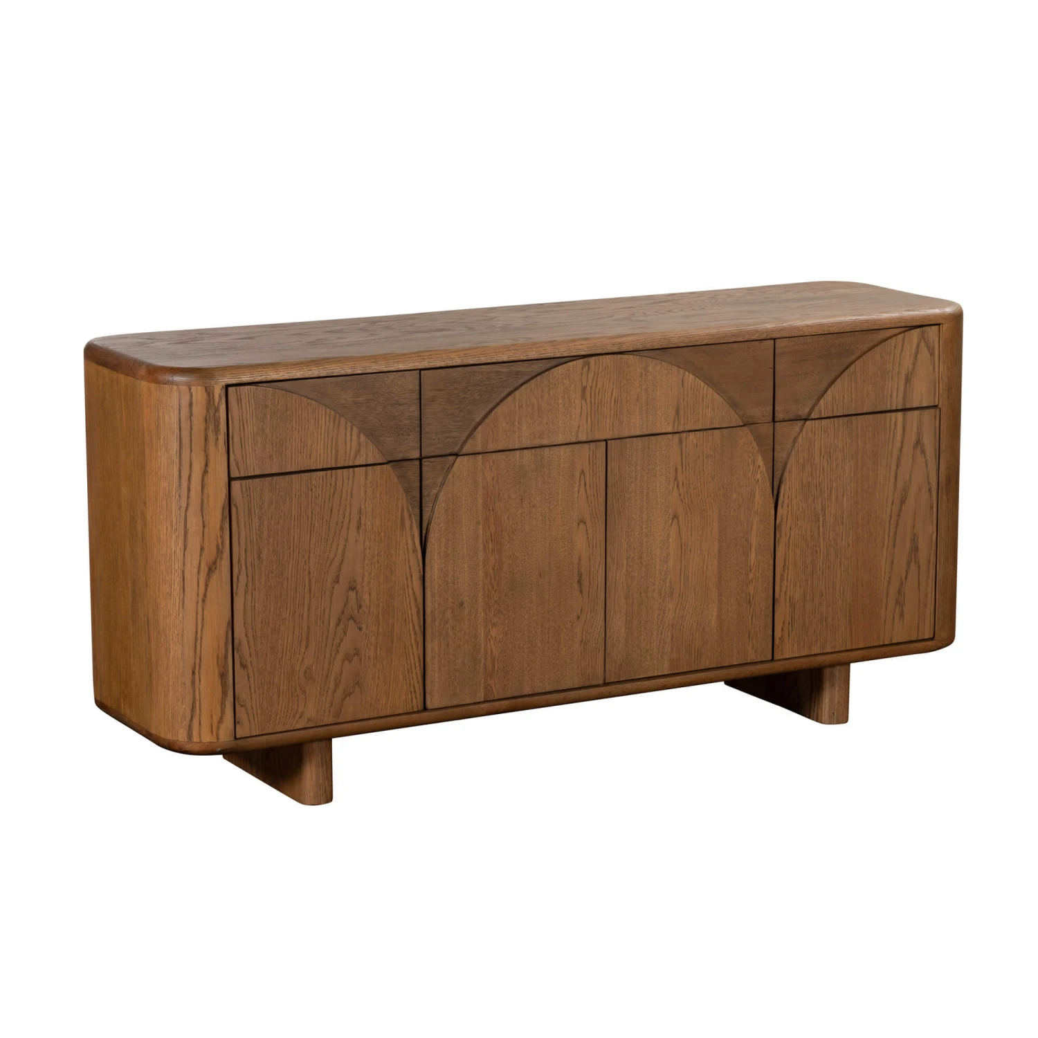 Adelphi Rustic Oak Sideboard 4 Adelphi Rustic Oak Sideboard - Image 2