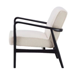 Hansen Black Wooden Accent Armchair 8 Hansen Black Wooden Accent Armchair -Housing Units Shop 6499438b99db4a0f782cba0761517791