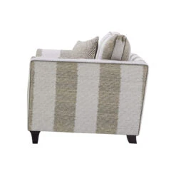 Parker Knoll Harlow Stripe Moss Green Fabric Snuggler Sofa -Housing Units Shop 652c41b479636b6de843787263657eb0