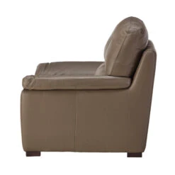 Matera Fango Taupe Leather Armchair -Housing Units Shop 6538872e50c0c13741aef2c66de463a9