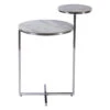 Kiara Marble Effect Side Table -Housing Units Shop 657eb9cb5b3cd688b008e1bbc0e6c540