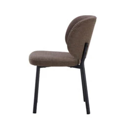 Aarhus Extending Oak Dining Table With 6 Sofia Brown Boucle Dining Chairs -Housing Units Shop 663c522aa3dbbed859dbf5bc2799e957