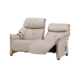 Himolla Chester Cream Leather 2.5 Seater Electric Recliner Sofa -Housing Units Shop 667c917facb7ad0fba193935fc805043