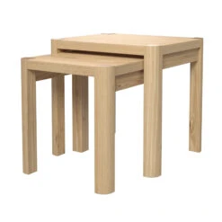 Stockholm Light Oak Nest Of 2 Tables 9 Stockholm Light Oak Nest Of 2 Tables -Housing Units Shop 6859b820fed0e785914fc0eea1ef1f5e