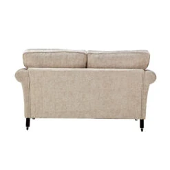 Lucinda Natural Chenille Fabric 2 Seater Sofa -Housing Units Shop 6a33eeac390ac850878feb584cb0edbf