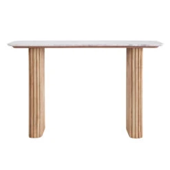 Rochelle Mango Wood & Marble Console Table 11 Rochelle Mango Wood & Marble Console Table -Housing Units Shop 6a5e4679a299644b587cd8bb438f39b2