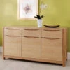 Stockholm Light Oak 3 Door 3 Drawer Sideboard -Housing Units Shop 6c546c2f909678c9e22d3d3159c20af1