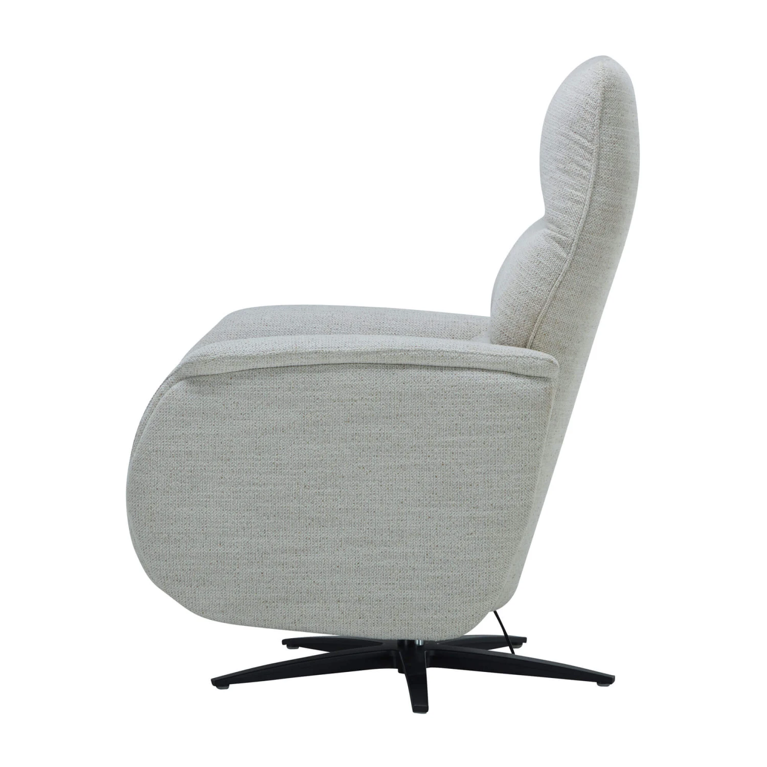 Caleri White Fabric Power Recliner Chair 7 Caleri White Fabric Power Recliner Chair - Image 5