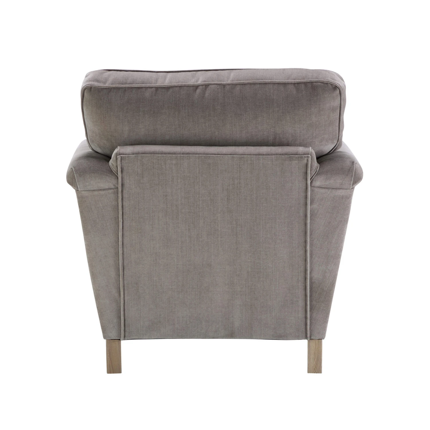Donna Grey Fabric Armchair 6 Donna Grey Fabric Armchair - Image 4