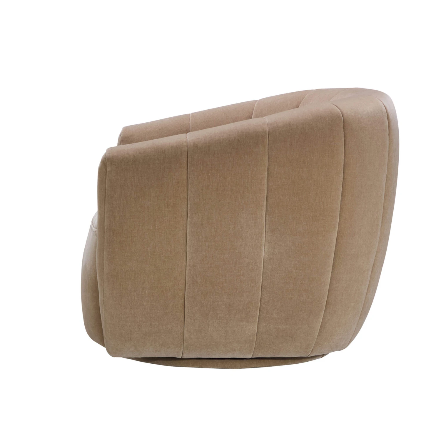 Lara Fawn Fabric Swivel Chair 6 Lara Fawn Fabric Swivel Chair - Image 4