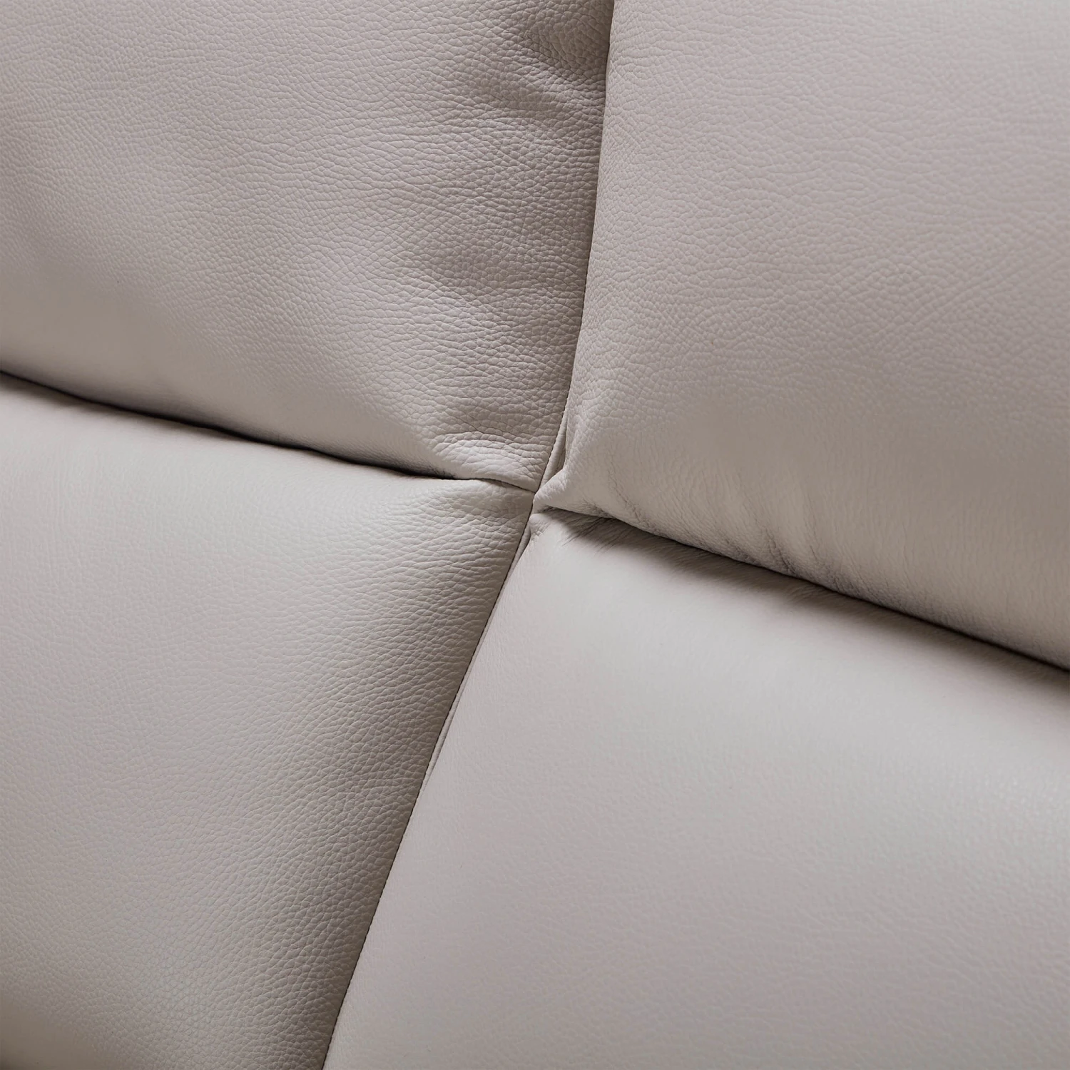 Chiara Grey Leather 2 Seater Sofa 7 Chiara Grey Leather 2 Seater Sofa - Image 6