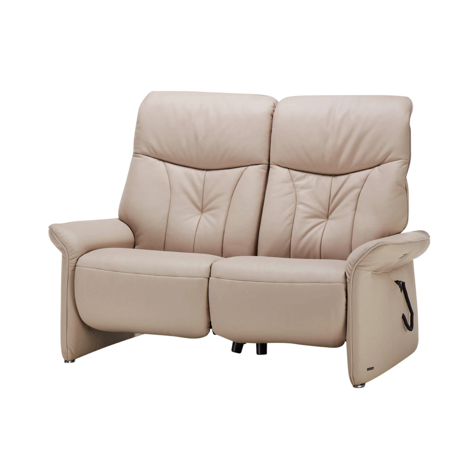Himolla Lupo Cream Leather 2 Seater Electric Recliner Sofa 4 Himolla Lupo Cream Leather 2 Seater Electric Recliner Sofa - Image 2