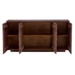 Hogarth Brown Ash Wood 4 Door Sideboard -Housing Units Shop 75be1b28a9e5b53d853ecd36b27a921e 1