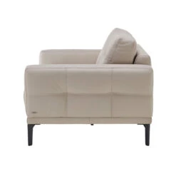 Natuzzi Editions Toledo Greige Leather 2 Seater Sofa -Housing Units Shop 75c0972190836387435637f0f9b9681c