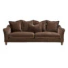 Tetrad Gatsby Deep Brown Fabric 4 Seater Grand Sofa -Housing Units Shop 76b61ed073c13eeca7f6df716a33331e 1
