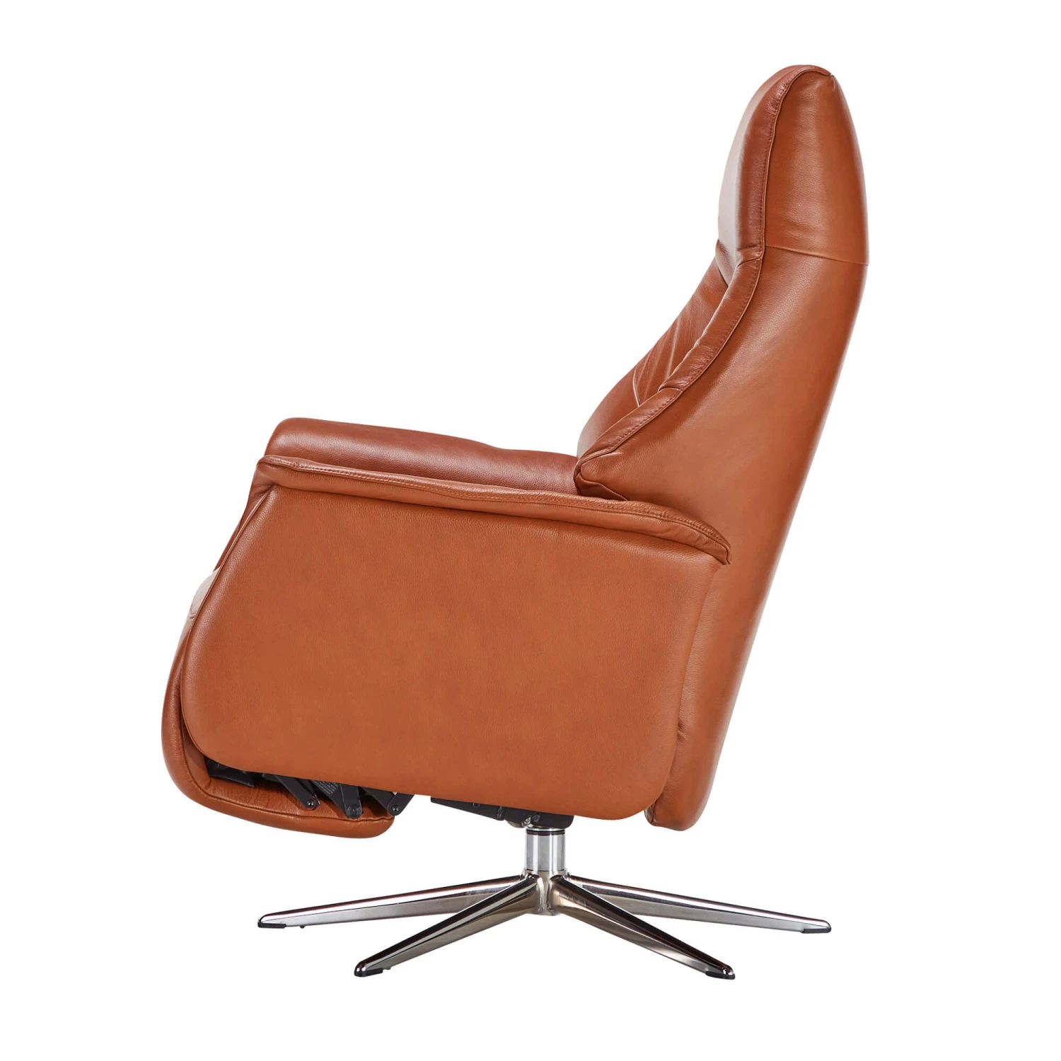 Primo Leather Manual Recliner Armchair 6 Primo Leather Manual Recliner Armchair - Image 4