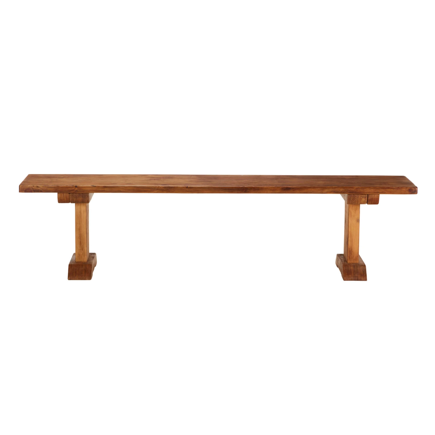 Tallina 200cm Dining Bench Brown Double Polished 3 Tallina 200cm Dining Bench Brown Double Polished